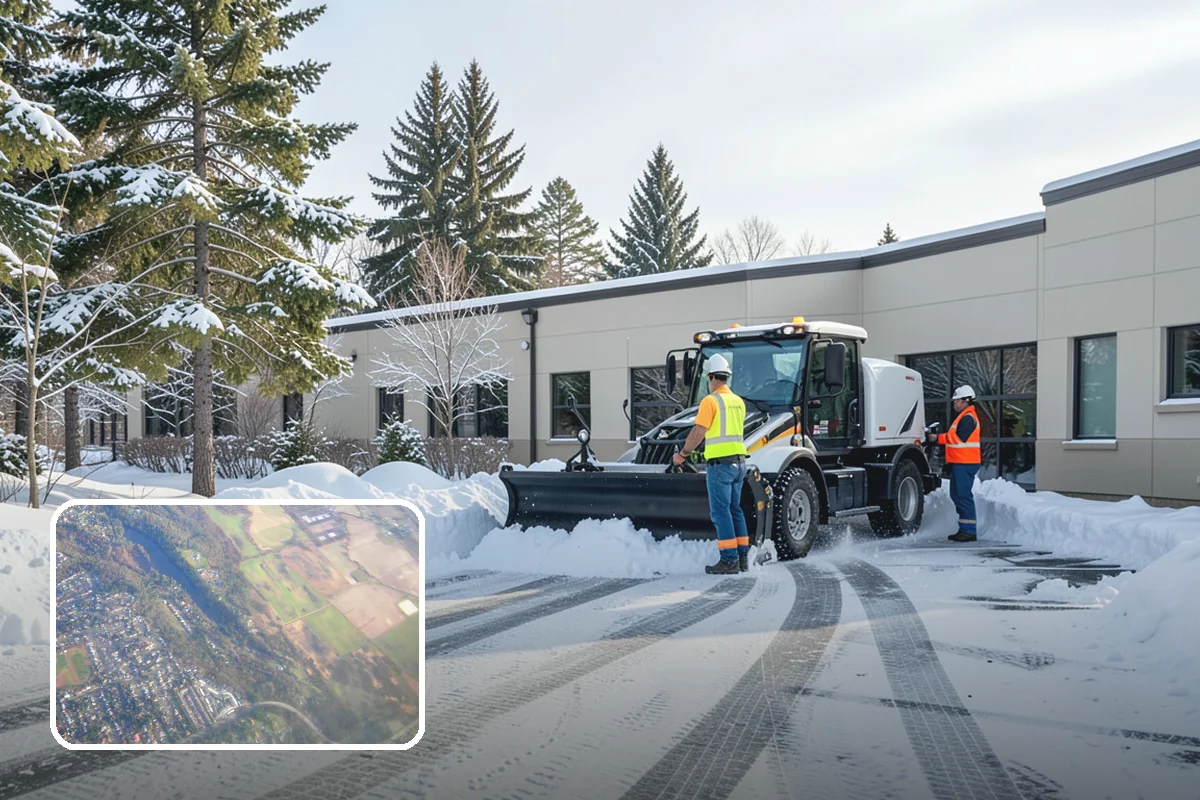 Condo Snow Removal in Algona, King County, WA - Clear common drives and guest parking