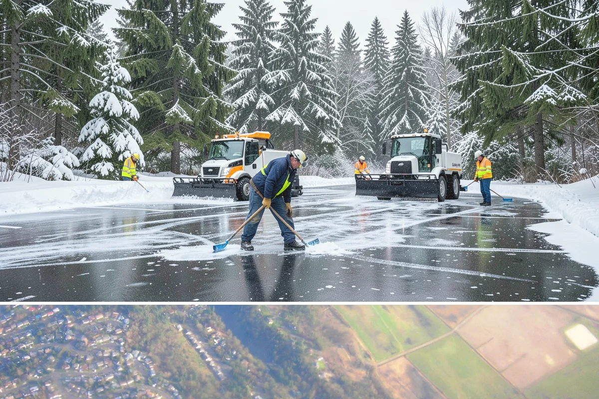 Condo Snow Removal in Algona, King County, WA - Condominium clearing is most active during the core snow months of December to February.