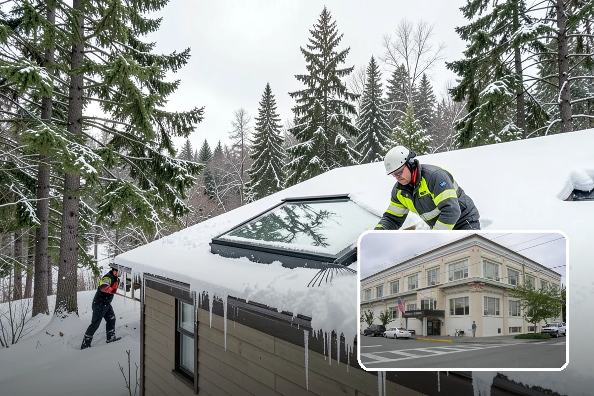 Condo Snow Removal in Anacortes, Skagit County, WA - Clear common drives and guest parking