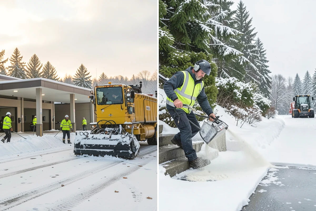 Condo Snow Removal in Anacortes, Skagit County, WA - Review the association's common and shared areas