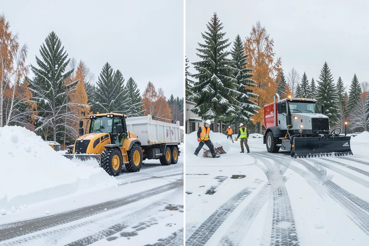 Condo Snow Removal in Auburn, King County, WA - Review the association's common and shared areas