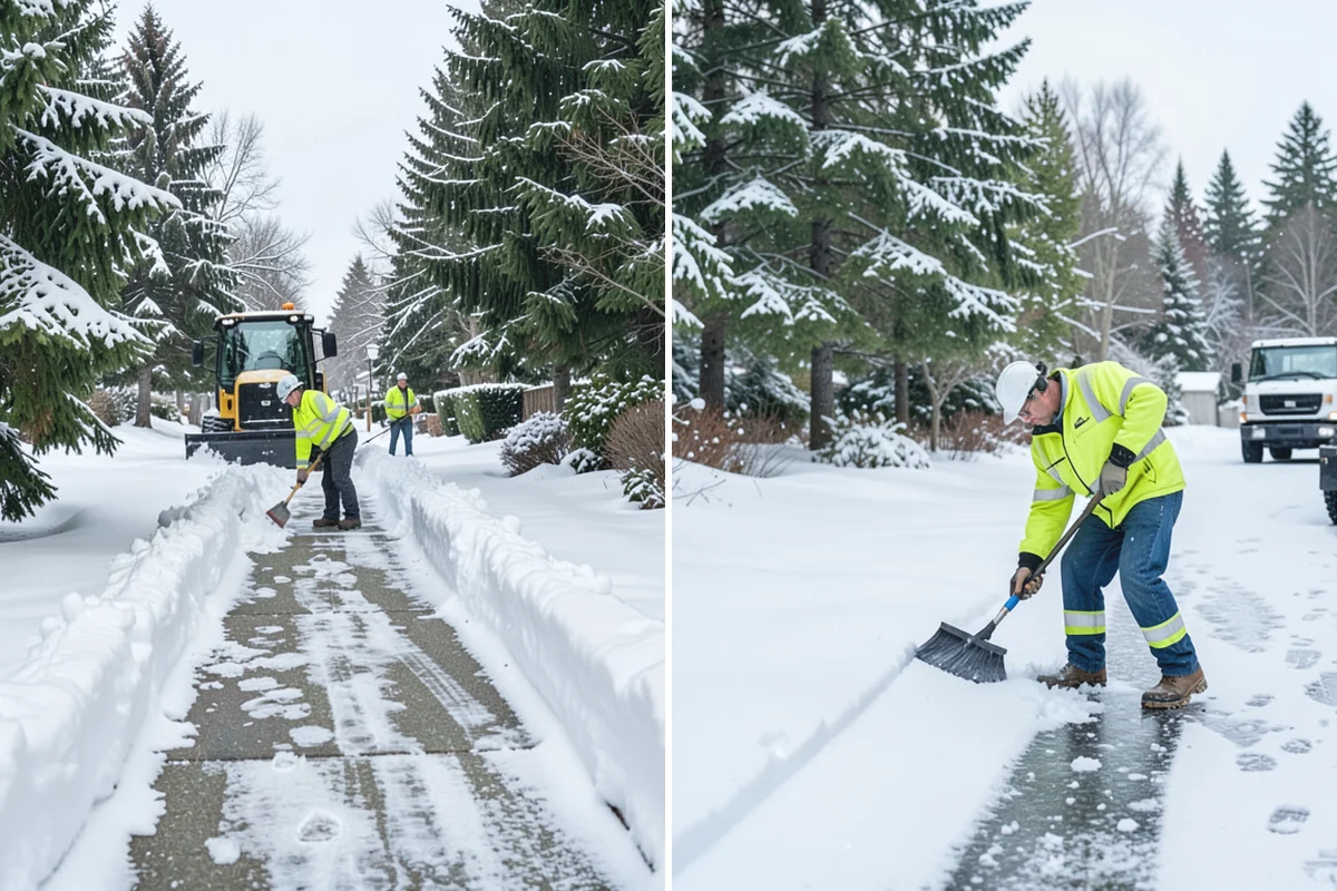 Condo Snow Removal in Buckley, Pierce County, WA - Review the association's common and shared areas