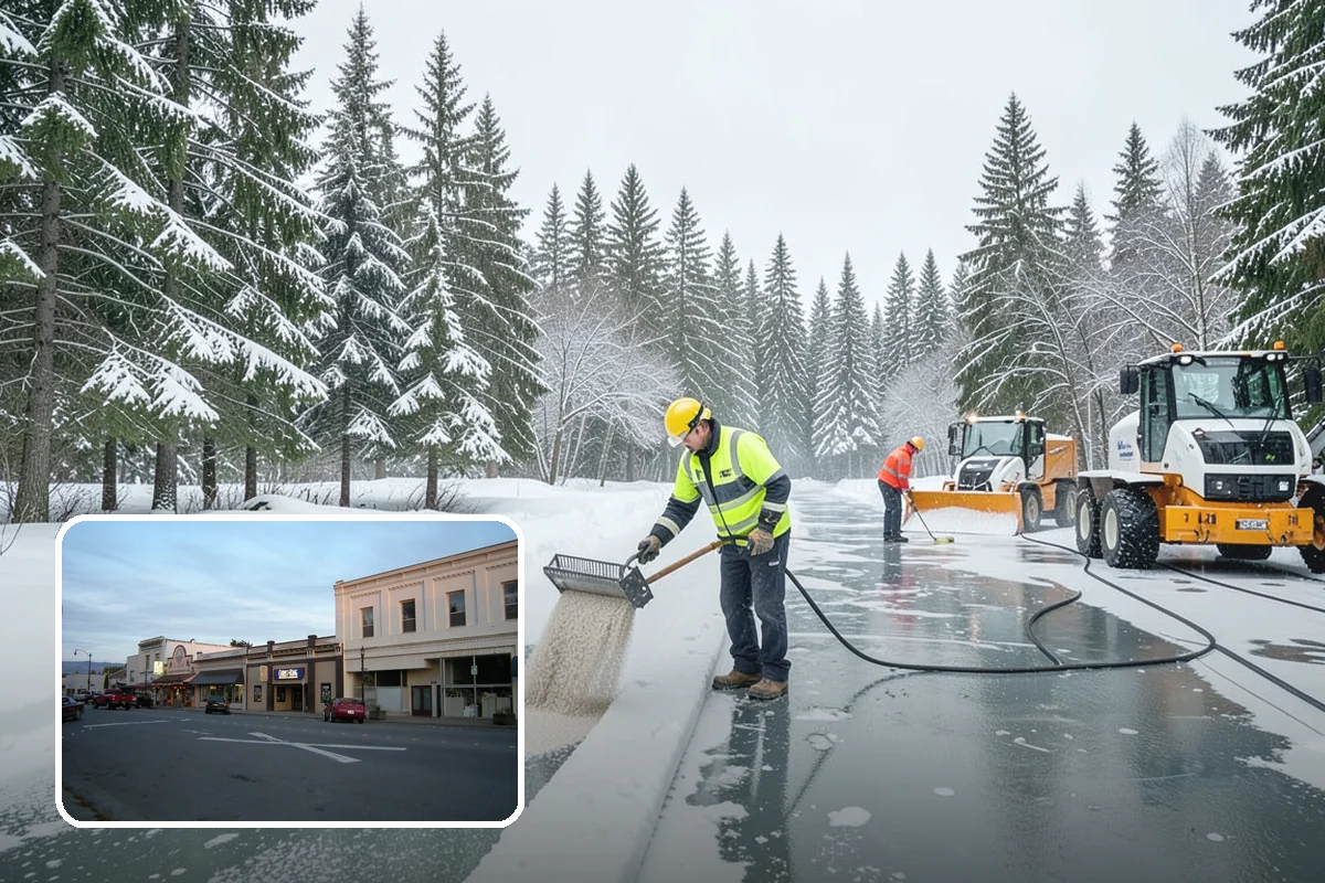Condo Snow Removal in Burlington, Skagit County, WA - Clear common drives and guest parking