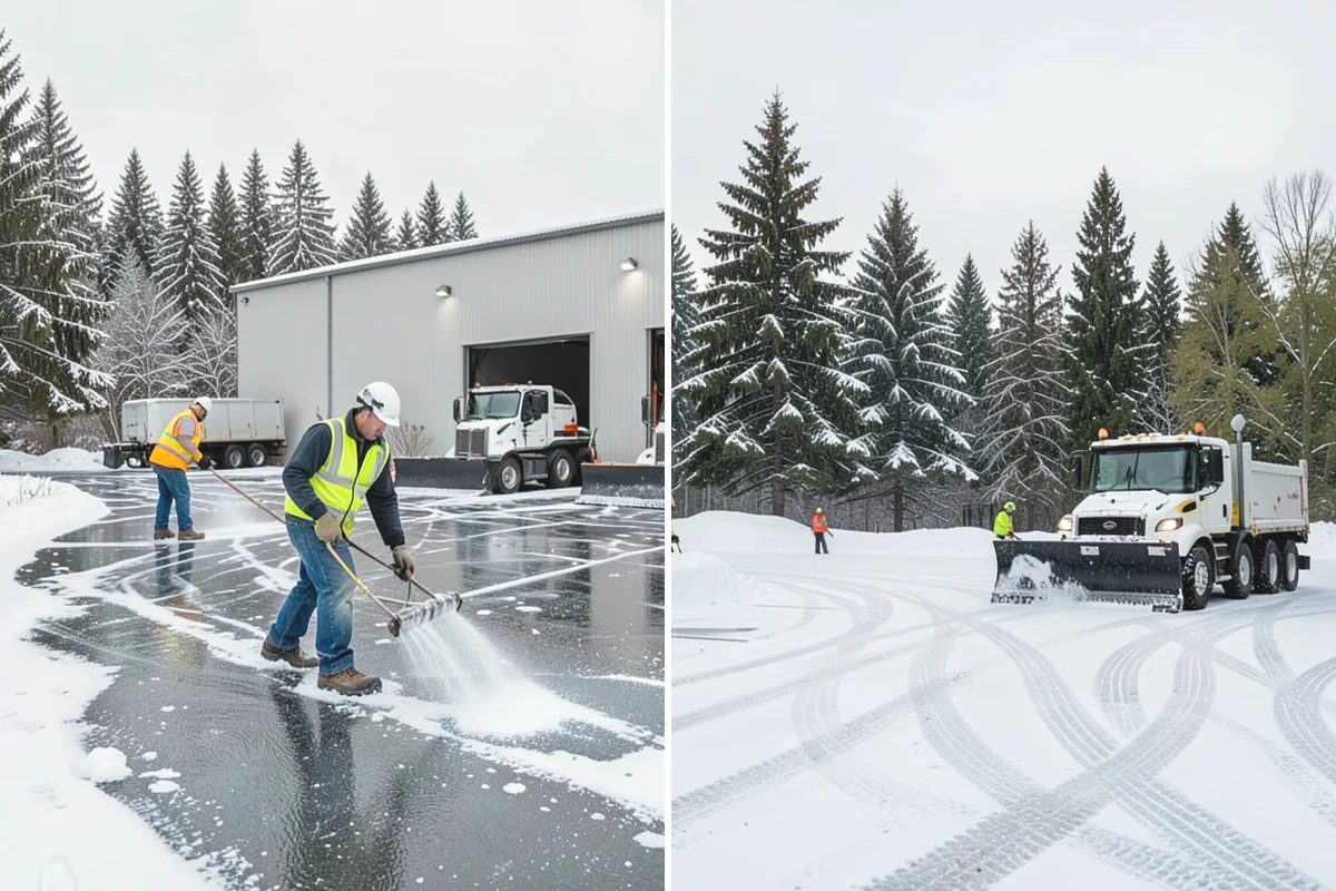 Condo Snow Removal in Burlington, Skagit County, WA - Review the association's common and shared areas