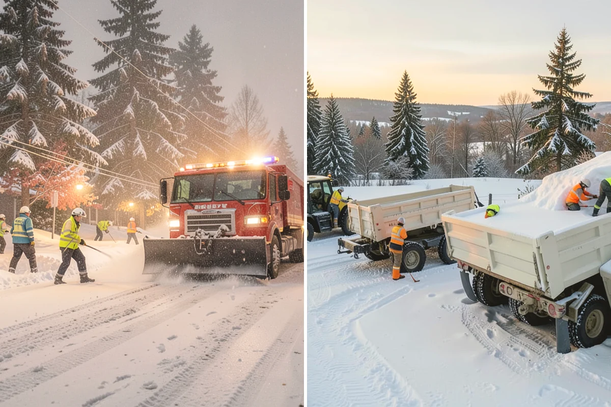Condo Snow Removal in Carnation, King County, WA - Review the association's common and shared areas