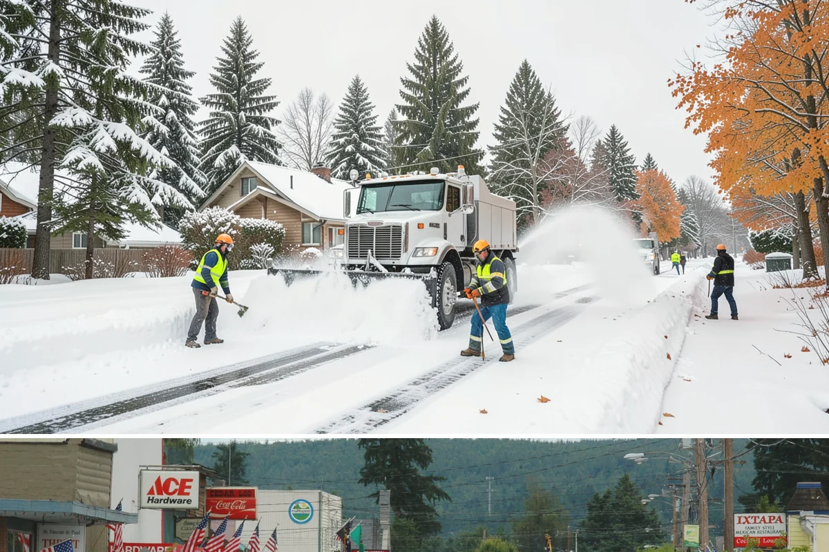 Condo Snow Removal in Carnation, King County, WA - Condominium clearing is most active during the core snow months of December to February.