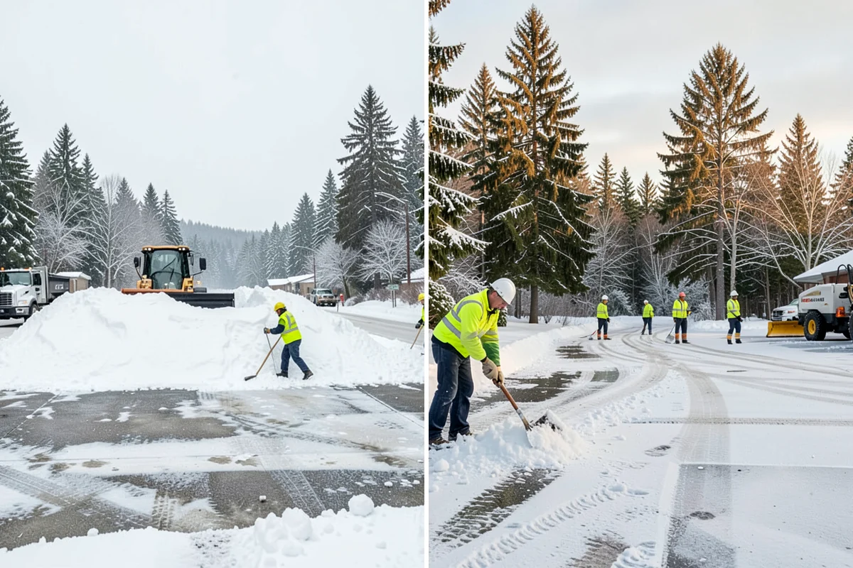 Condo Snow Removal in Concrete, Skagit County, WA - Review the association's common and shared areas