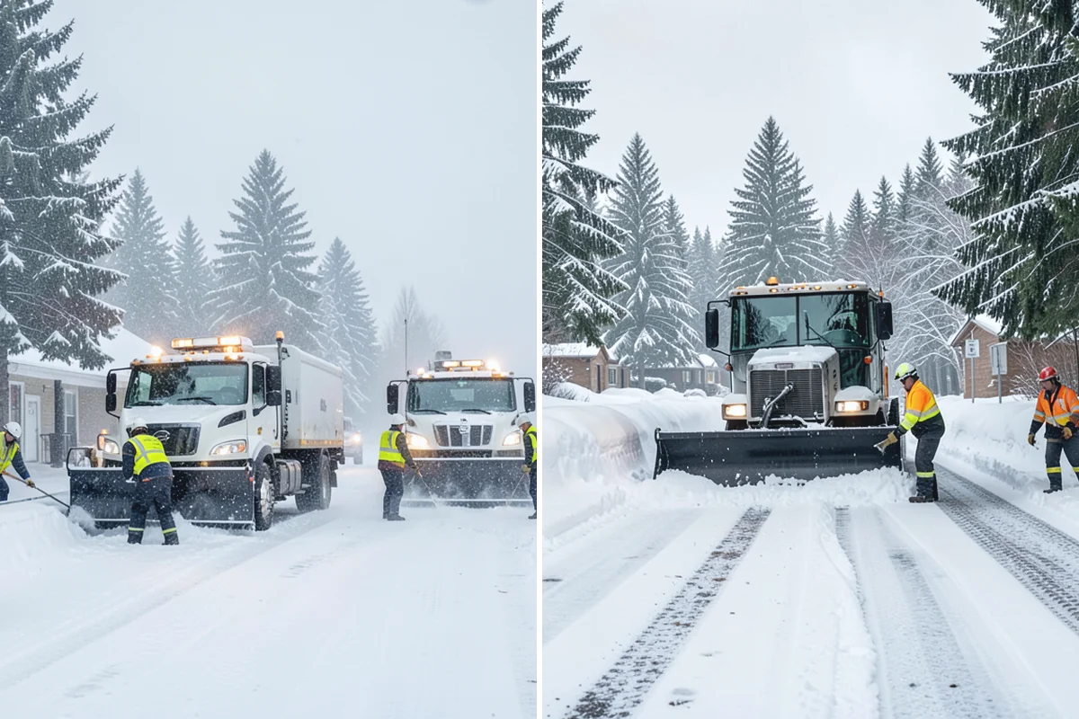 Condo Snow Removal in Coupeville, Island County, WA - Review the association's common and shared areas