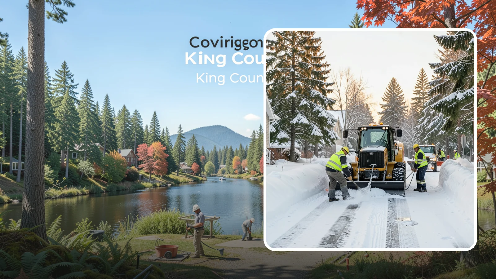 Condo Snow Removal in Covington, King County, WA - We provide reliable snow clearing for condominium properties, from shared drives to individual unit entries.