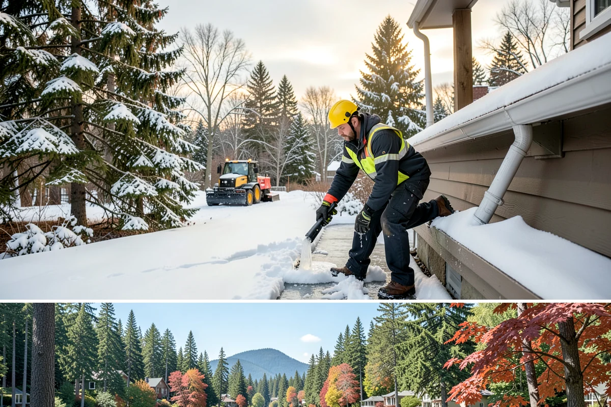 Condo Snow Removal in Covington, King County, WA - Condominium clearing is most active during the core snow months of December to February.
