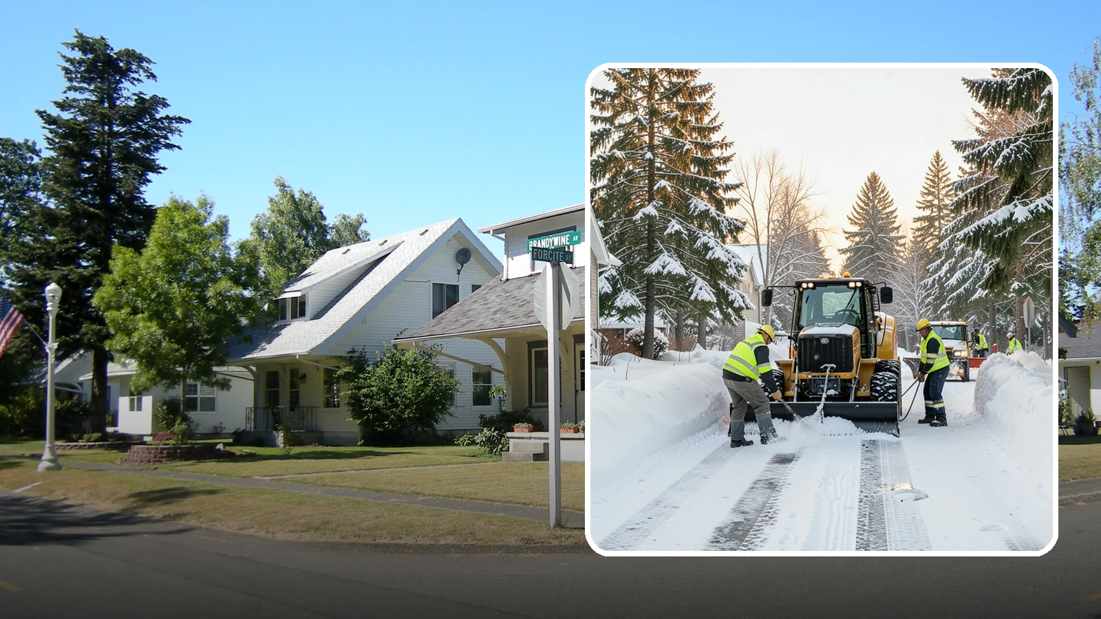 Condo Snow Removal in DuPont, Pierce County, WA - We provide reliable snow clearing for condominium properties, from shared drives to individual unit entries.