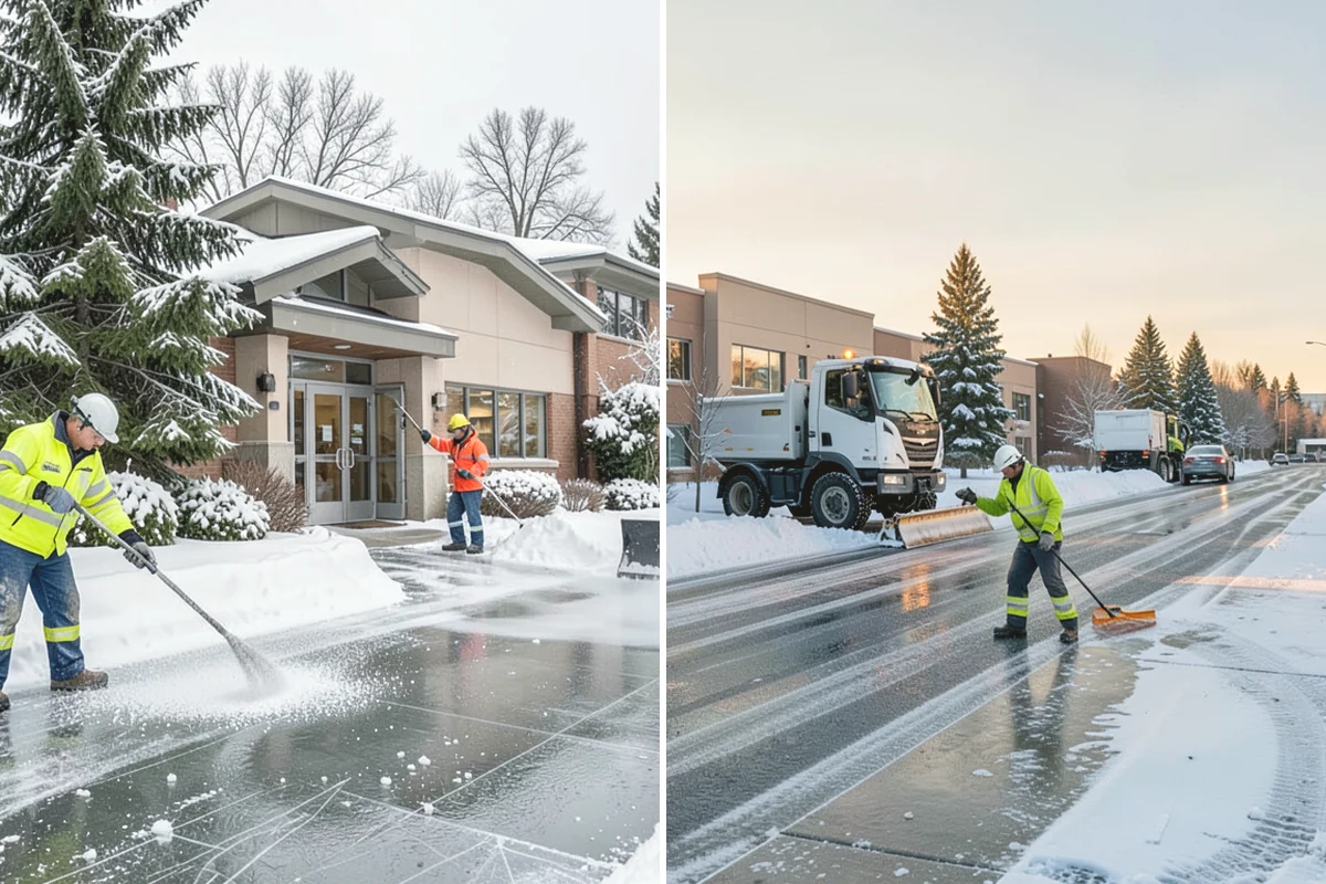 Condo Snow Removal in Duvall, King County, WA - Review the association's common and shared areas