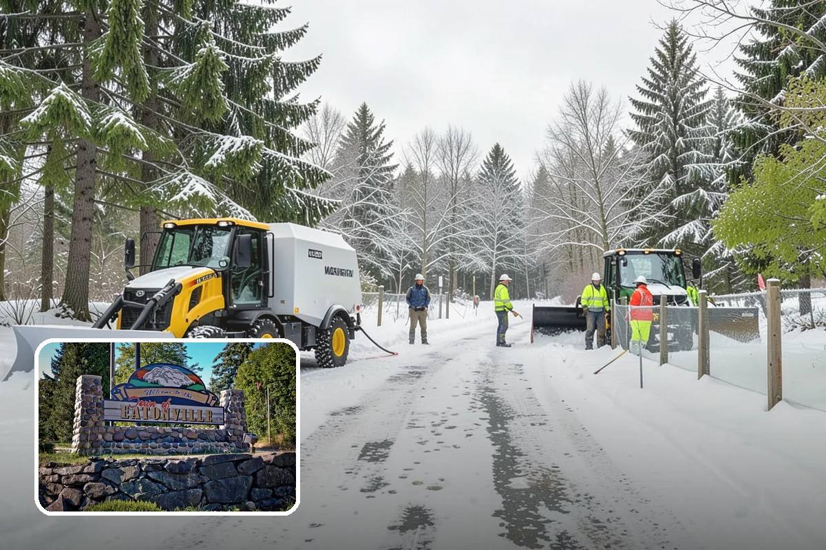 Condo Snow Removal in Eatonville, Pierce County, WA - Clear common drives and guest parking