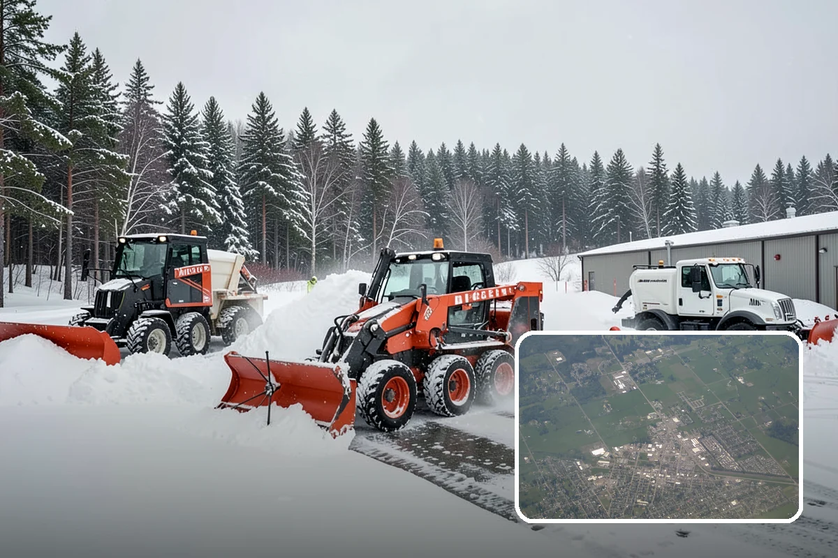 Condo Snow Removal in Enumclaw, King County, WA - Clear common drives and guest parking