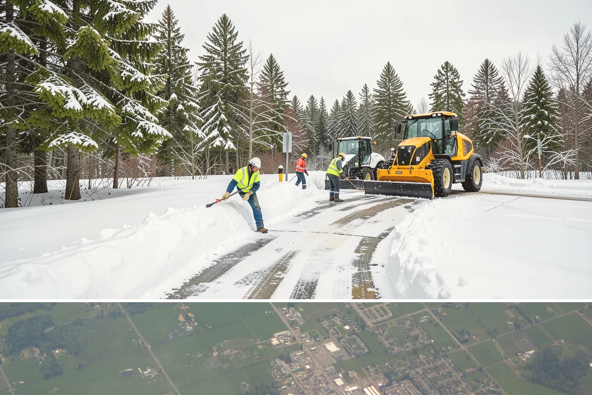 Condo Snow Removal in Enumclaw, King County, WA - Condominium clearing is most active during the core snow months of December to February.