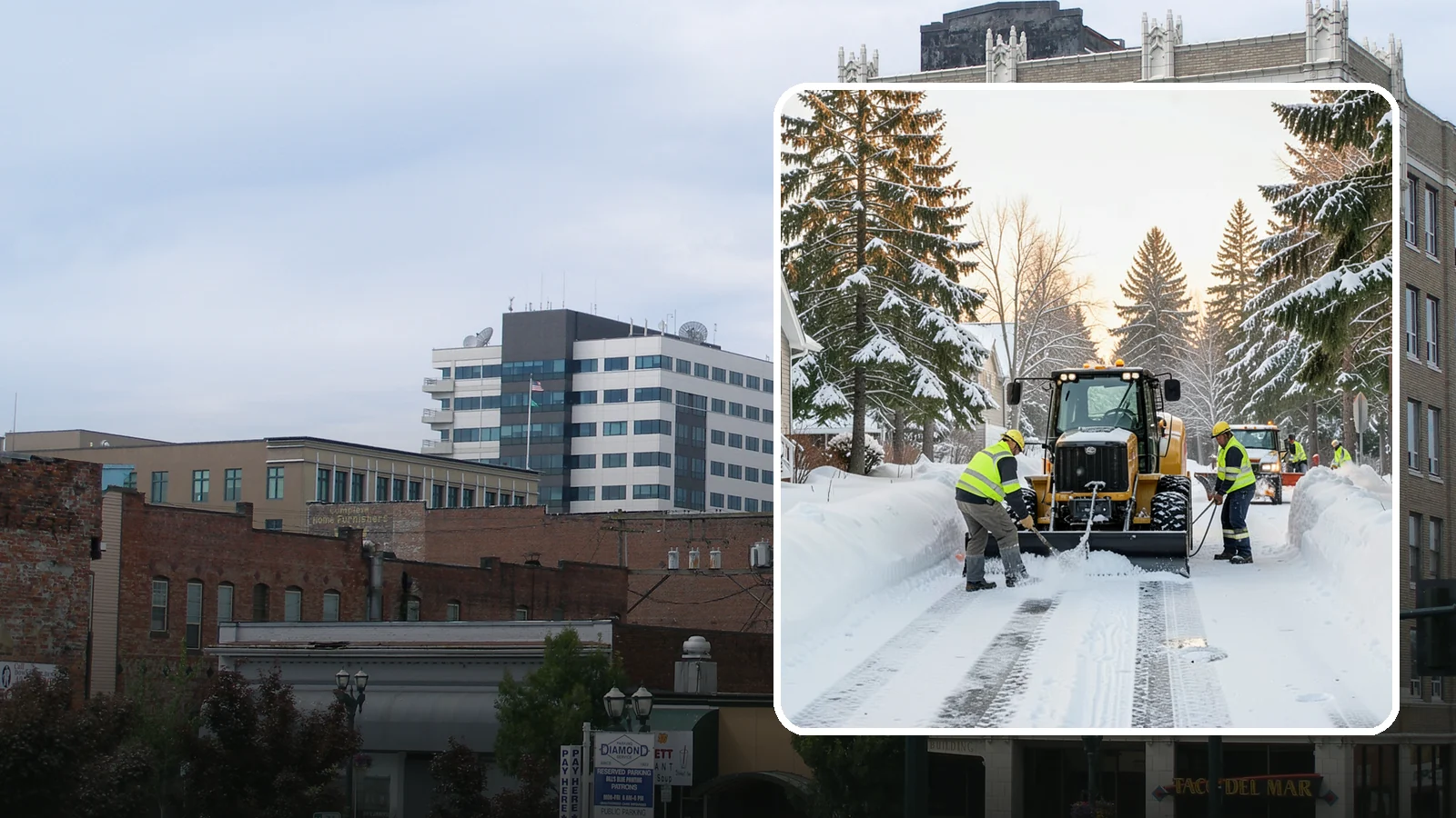 Condo Snow Removal in Everett, Snohomish County, WA - We provide reliable snow clearing for condominium properties, from shared drives to individual unit entries.