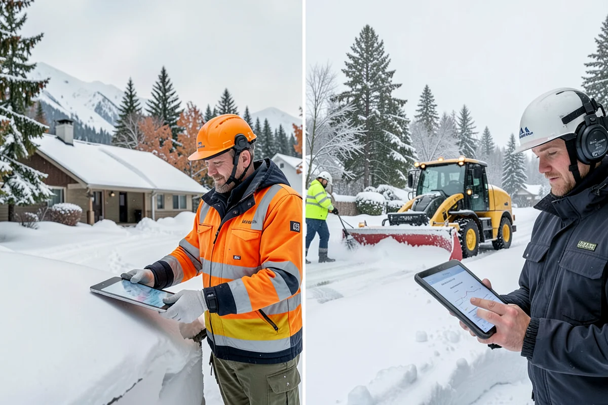 Condo Snow Removal in Everett, Snohomish County, WA - Review the association's common and shared areas