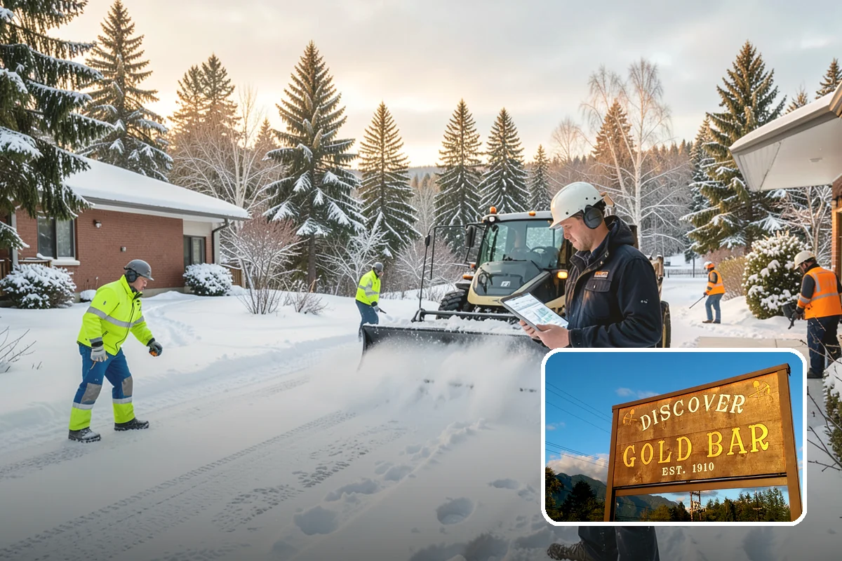 Condo Snow Removal in Gold Bar, Snohomish County, WA - Clear common drives and guest parking