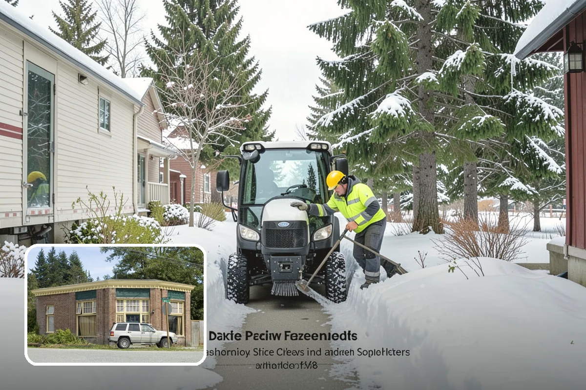 Condo Snow Removal in Hamilton, Skagit County, WA - Clear common drives and guest parking