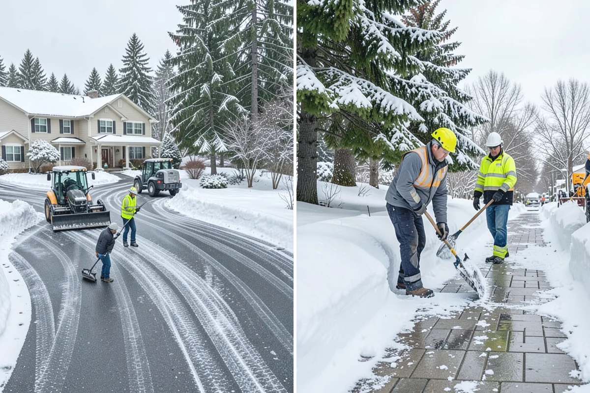 Condo Snow Removal in Hamilton, Skagit County, WA - Review the association's common and shared areas