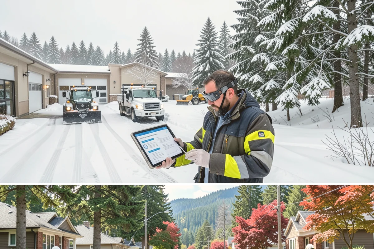 Condo Snow Removal in Hunts Point, King County, WA - Condominium clearing is most active during the core snow months of December to February.