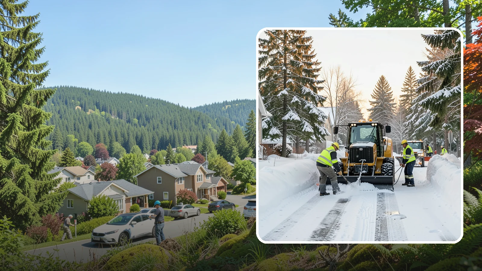 Condo Snow Removal in Index, Snohomish County, WA - We provide reliable snow clearing for condominium properties, from shared drives to individual unit entries.