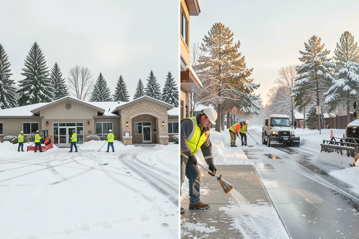 Condo Snow Removal in Issaquah, King County, WA - Review the association's common and shared areas