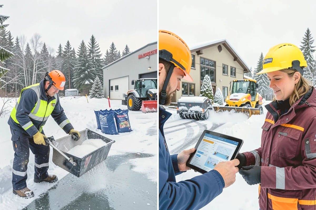 Condo Snow Removal in Kirkland, King County, WA - Review the association's common and shared areas