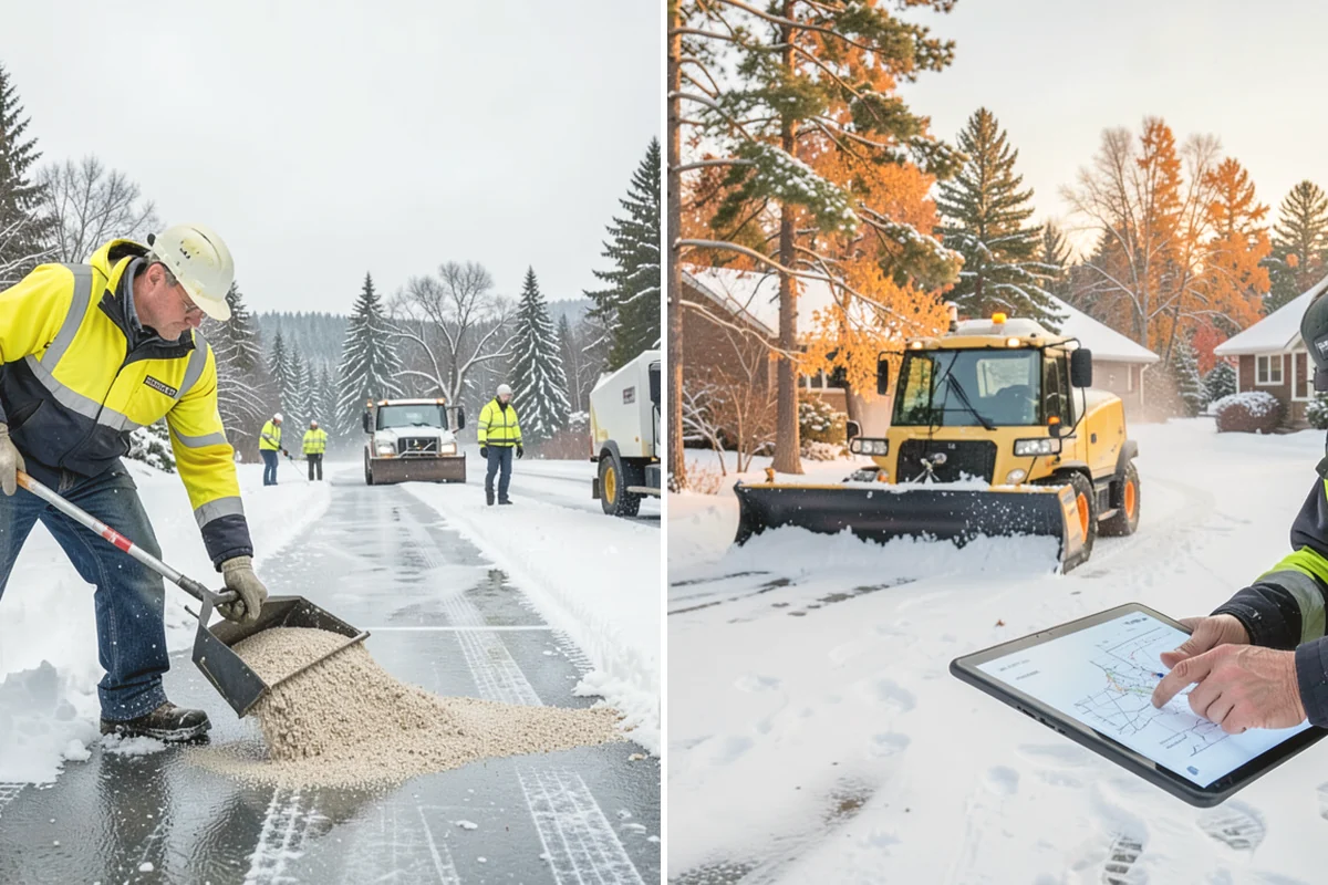 Condo Snow Removal in Lake Stevens, Snohomish County, WA - Review the association's common and shared areas