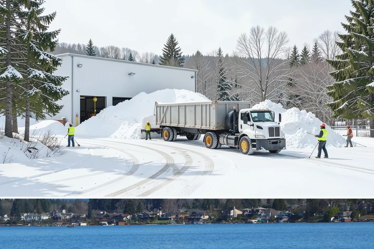 Condo Snow Removal in Lake Stevens, Snohomish County, WA - Condominium clearing is most active during the core snow months of December to February.