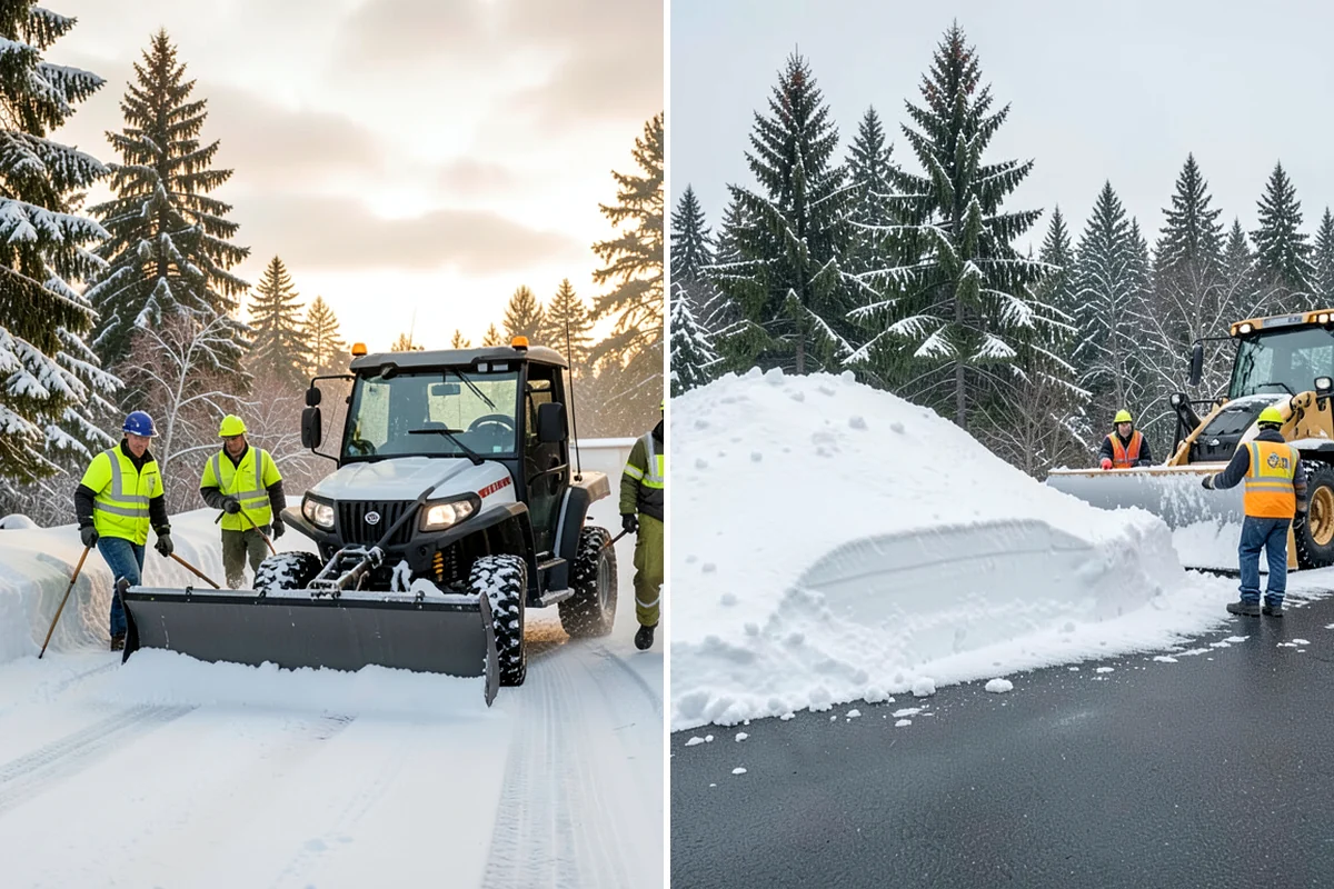 Condo Snow Removal in Lakewood, Pierce County, WA - Review the association's common and shared areas