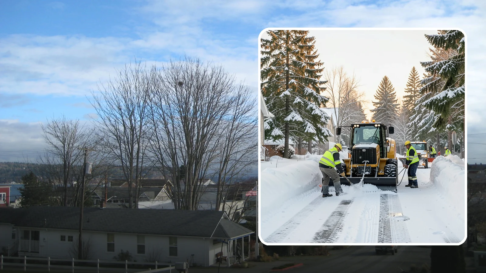 Condo Snow Removal in Langley, Island County, WA - We provide reliable snow clearing for condominium properties, from shared drives to individual unit entries.