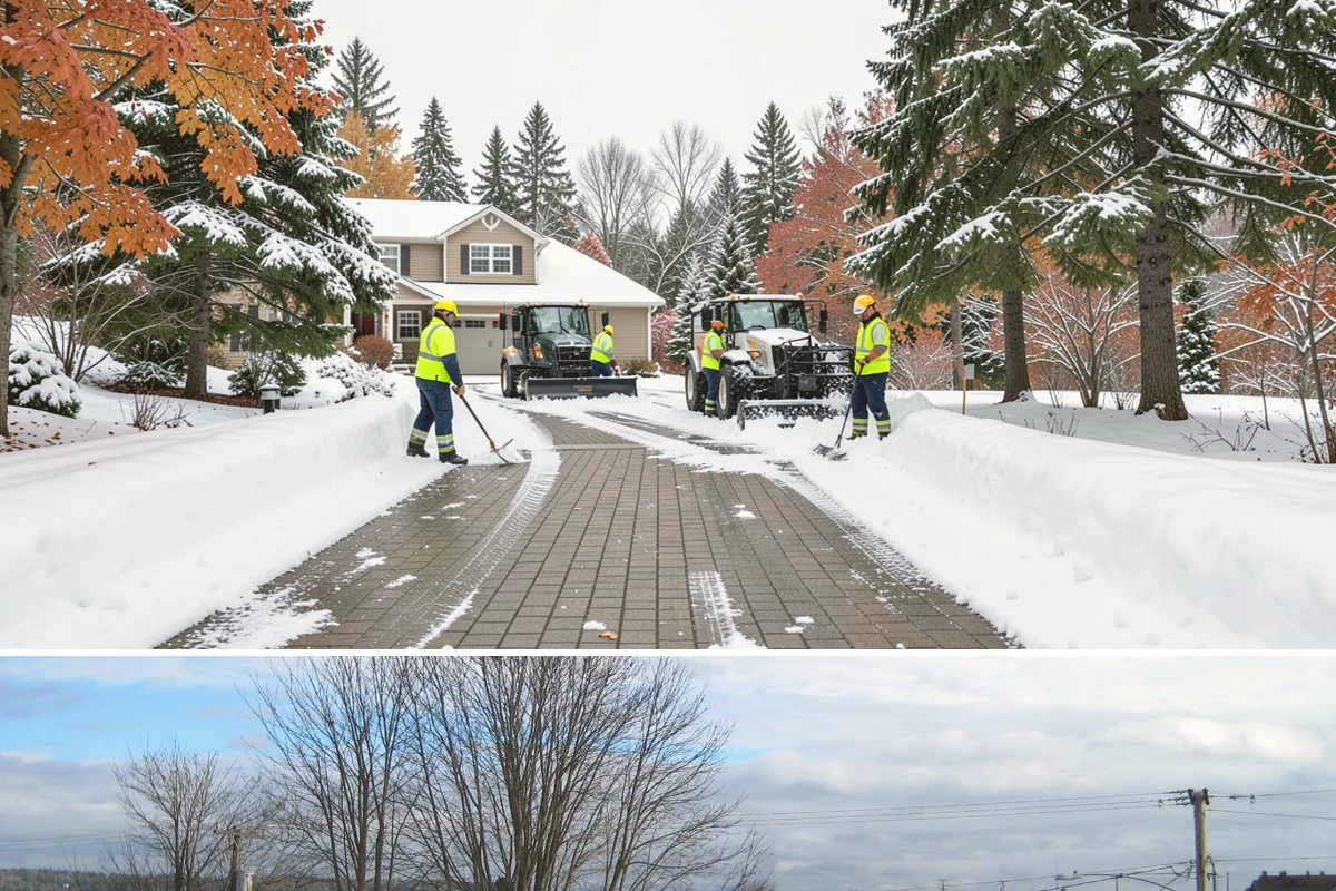 Condo Snow Removal in Langley, Island County, WA - Condominium clearing is most active during the core snow months of December to February.