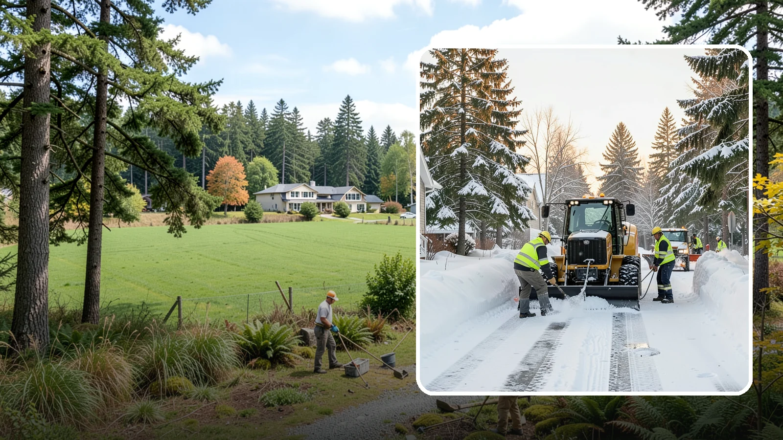 Condo Snow Removal in Lyman, Skagit County, WA - We provide reliable snow clearing for condominium properties, from shared drives to individual unit entries.