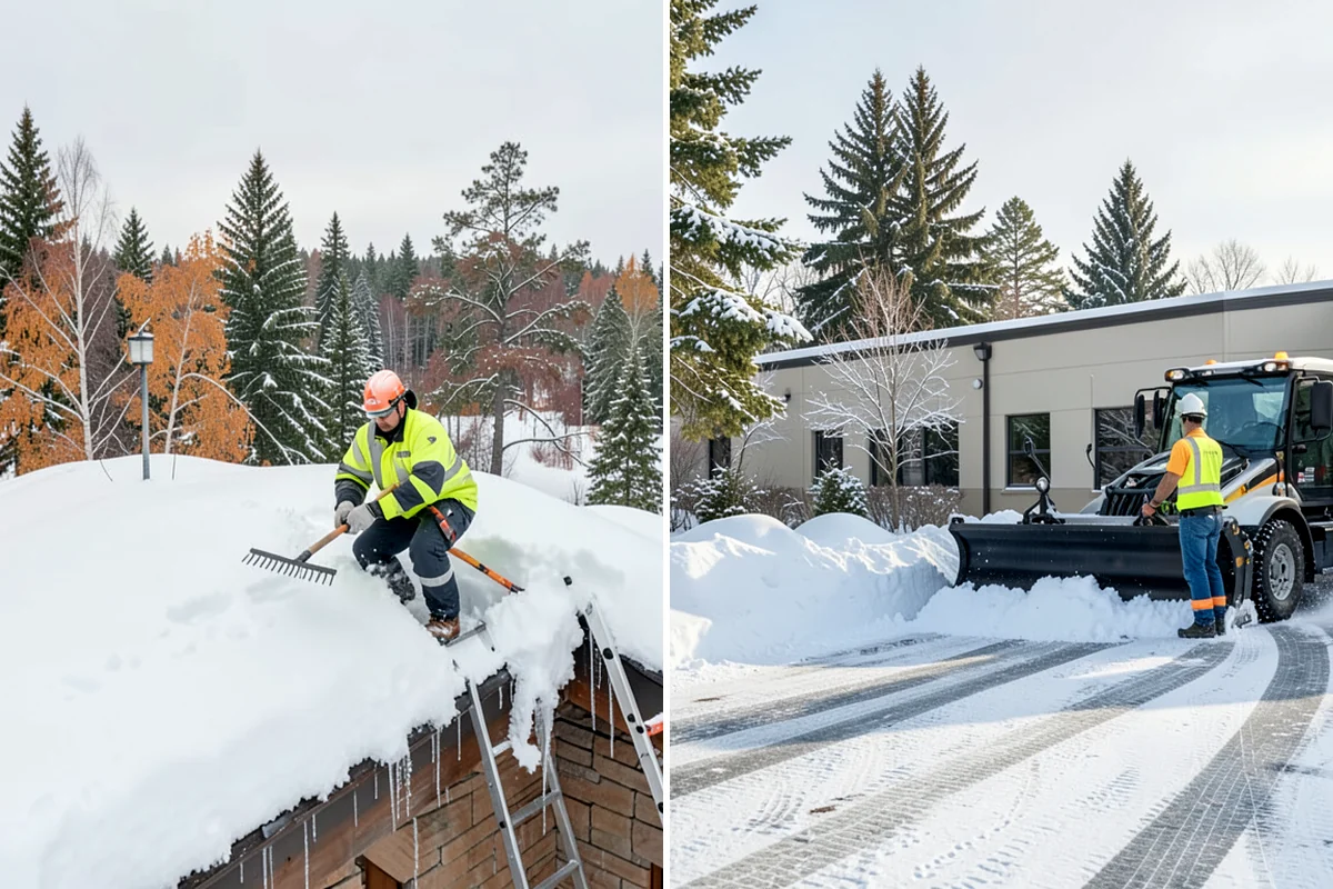 Condo Snow Removal in Lyman, Skagit County, WA - Review the association's common and shared areas