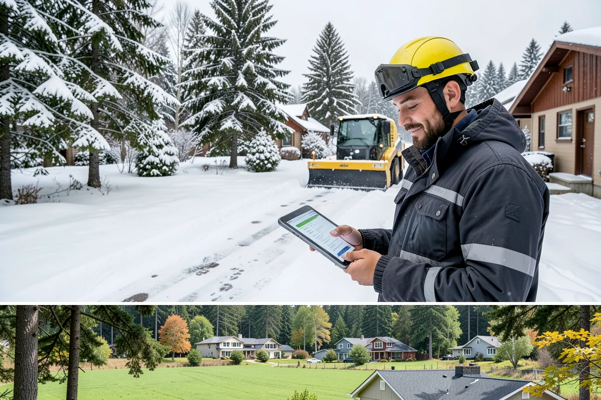 Condo Snow Removal in Lyman, Skagit County, WA - Condominium clearing is most active during the core snow months of December to February.