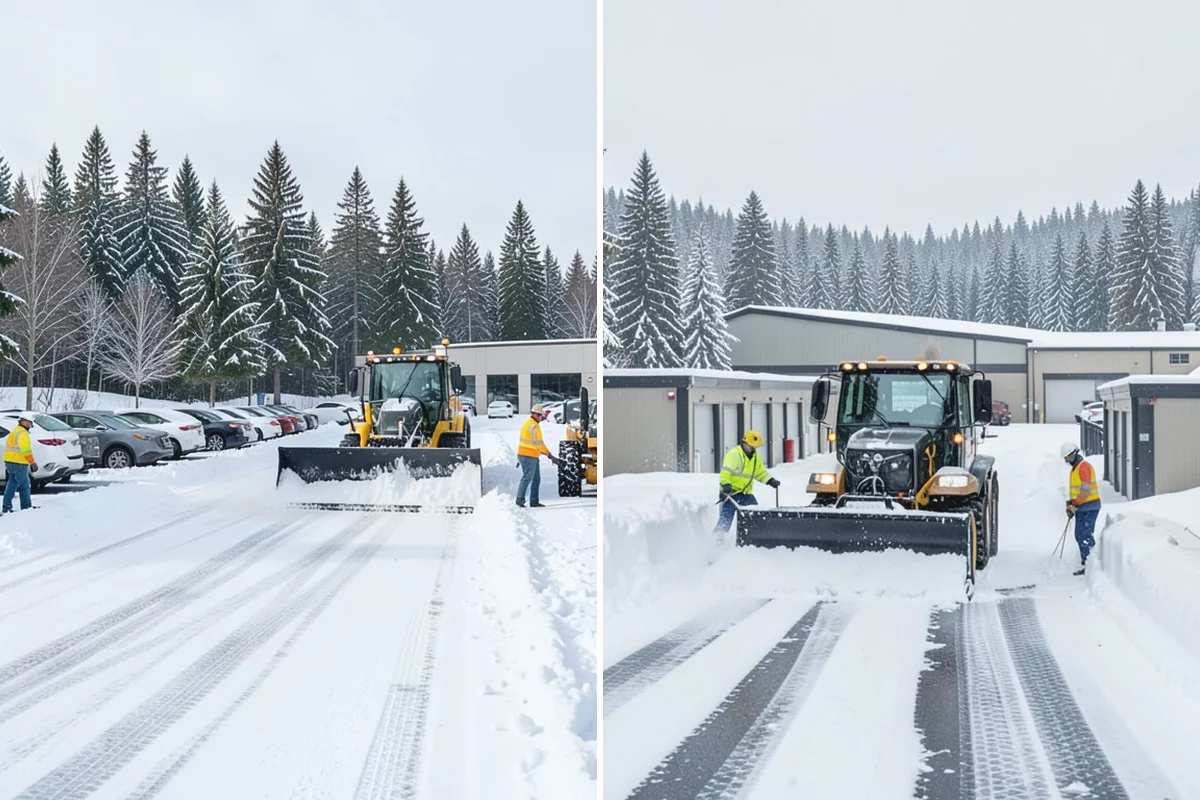 Condo Snow Removal in Marysville, Snohomish County, WA - Review the association's common and shared areas
