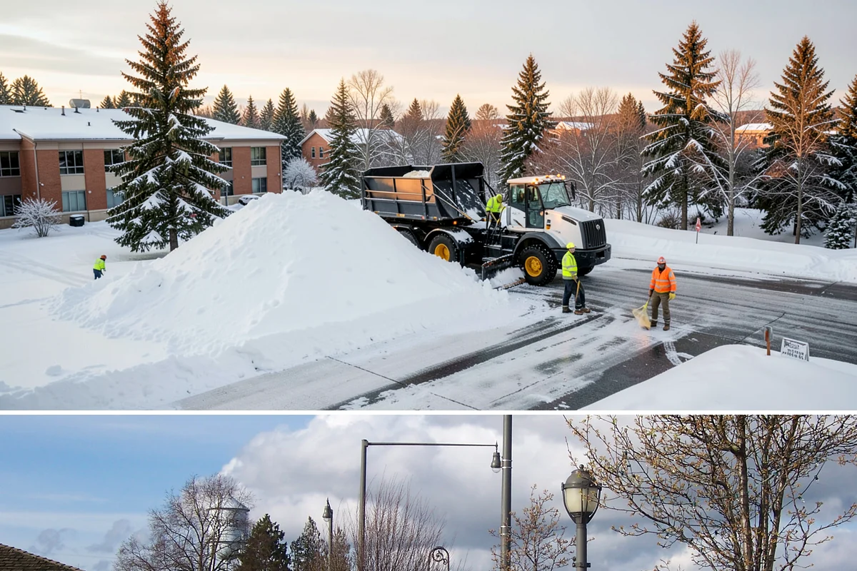 Condo Snow Removal in Marysville, Snohomish County, WA - Condominium clearing is most active during the core snow months of December to February.