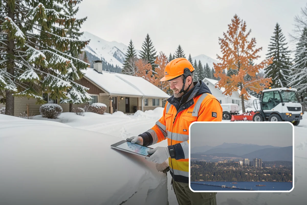 Condo Snow Removal in Medina, King County, WA - Clear common drives and guest parking