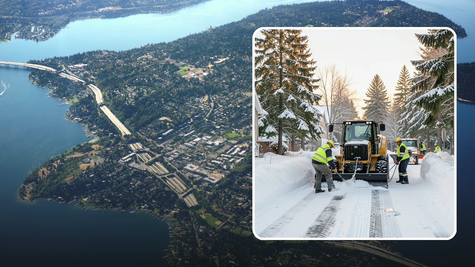 Condo Snow Removal in Mercer Island, King County, WA - We provide reliable snow clearing for condominium properties, from shared drives to individual unit entries.