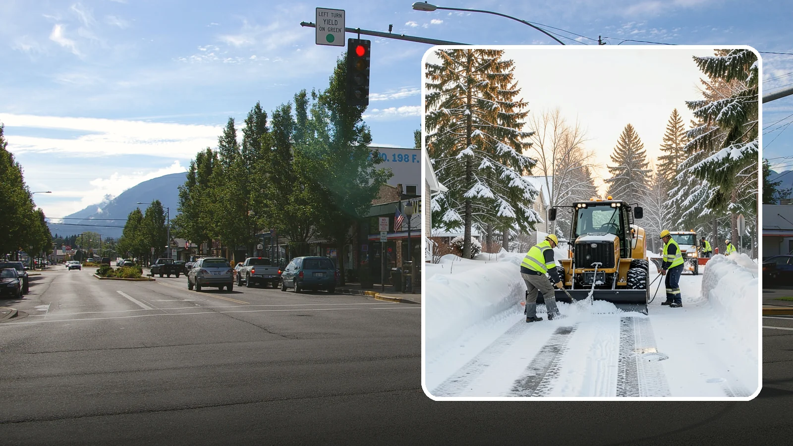 Condo Snow Removal in North Bend, King County, WA - We provide reliable snow clearing for condominium properties, from shared drives to individual unit entries.