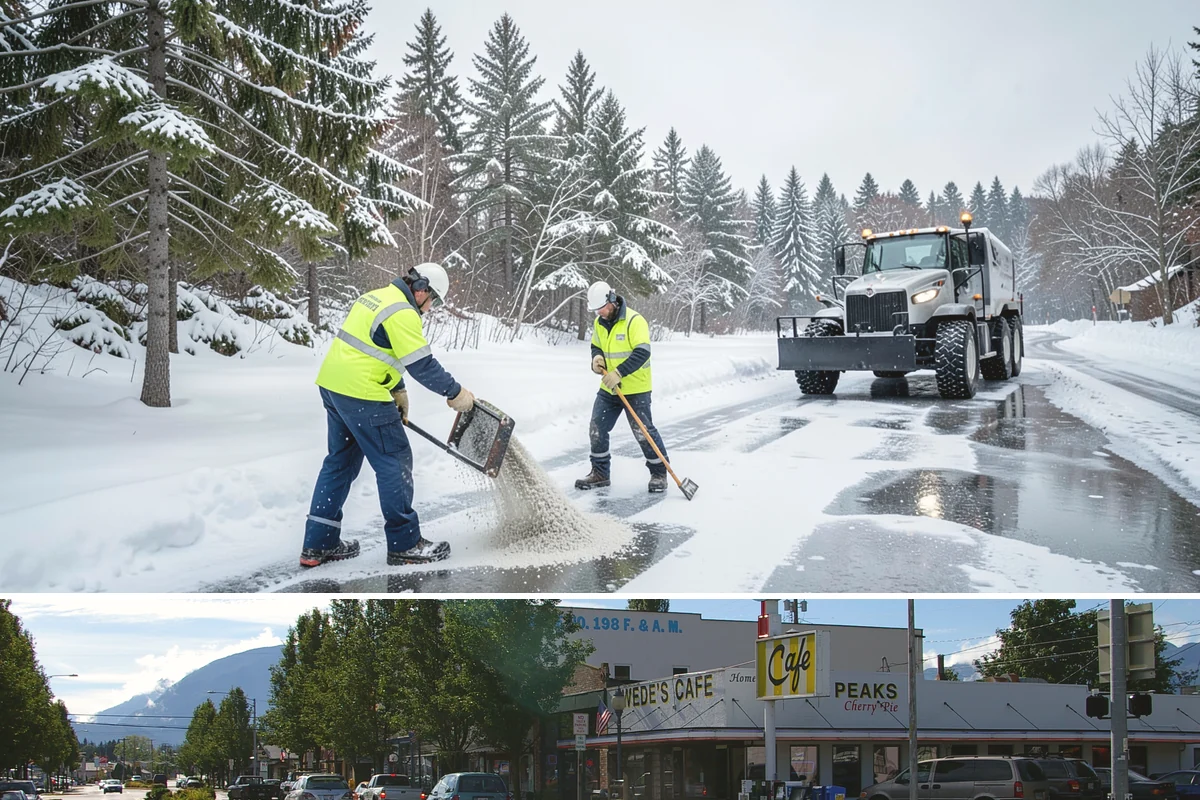 Condo Snow Removal in North Bend, King County, WA - Condominium clearing is most active during the core snow months of December to February.