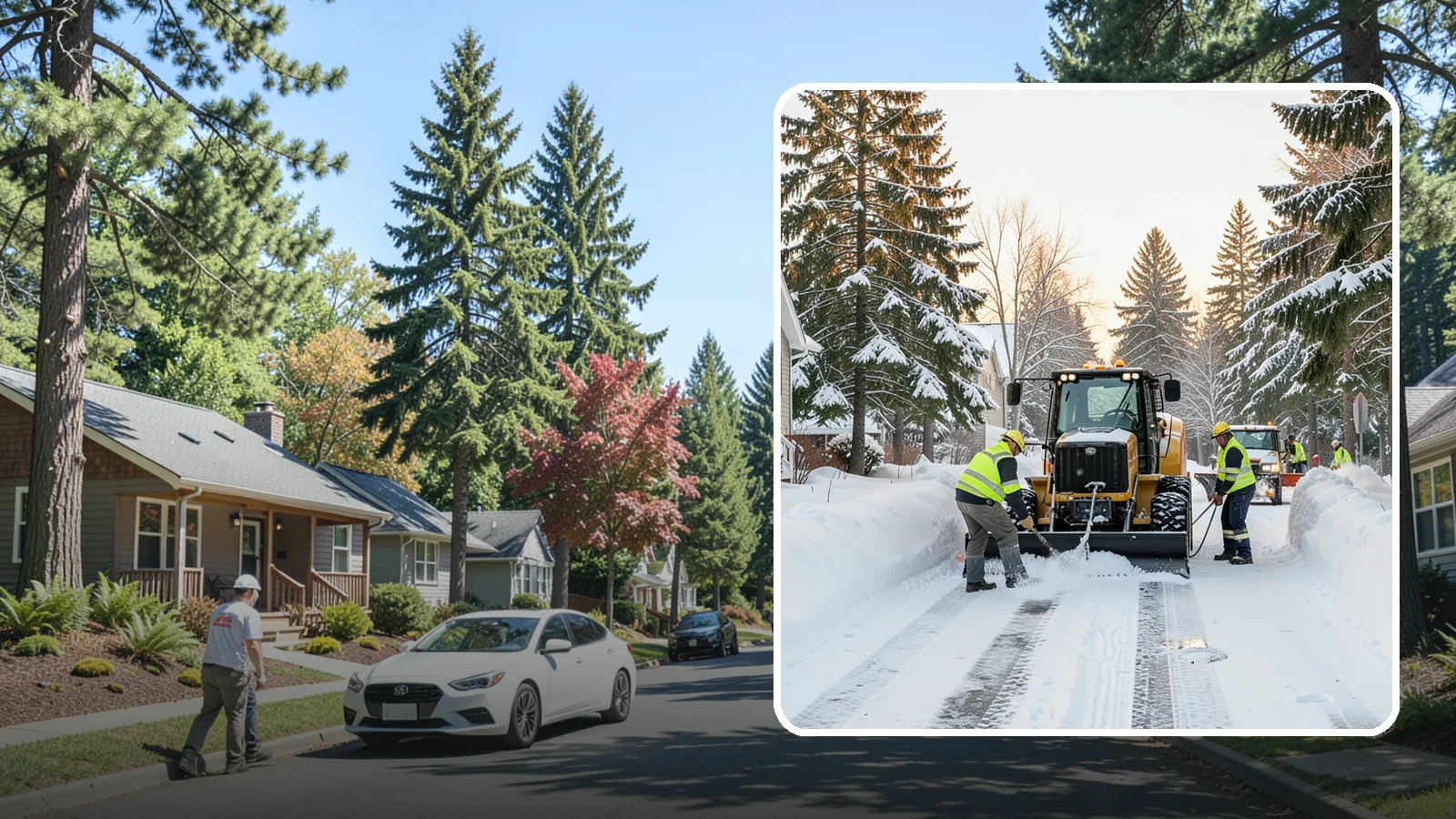 Condo Snow Removal in Orting, Pierce County, WA - We provide reliable snow clearing for condominium properties, from shared drives to individual unit entries.