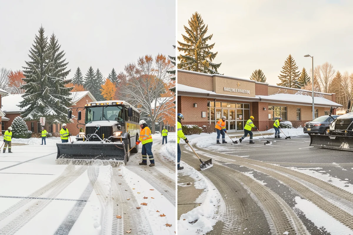 Condo Snow Removal in Orting, Pierce County, WA - Review the association's common and shared areas
