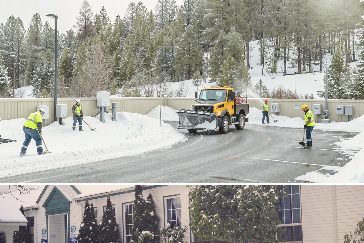 Condo Snow Removal in Pacific, King County, WA - Condominium clearing is most active during the core snow months of December to February.
