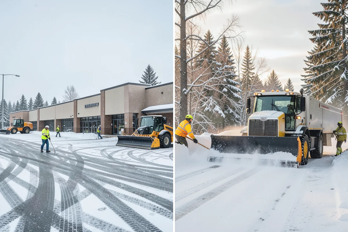 Condo Snow Removal in Renton, King County, WA - Review the association's common and shared areas