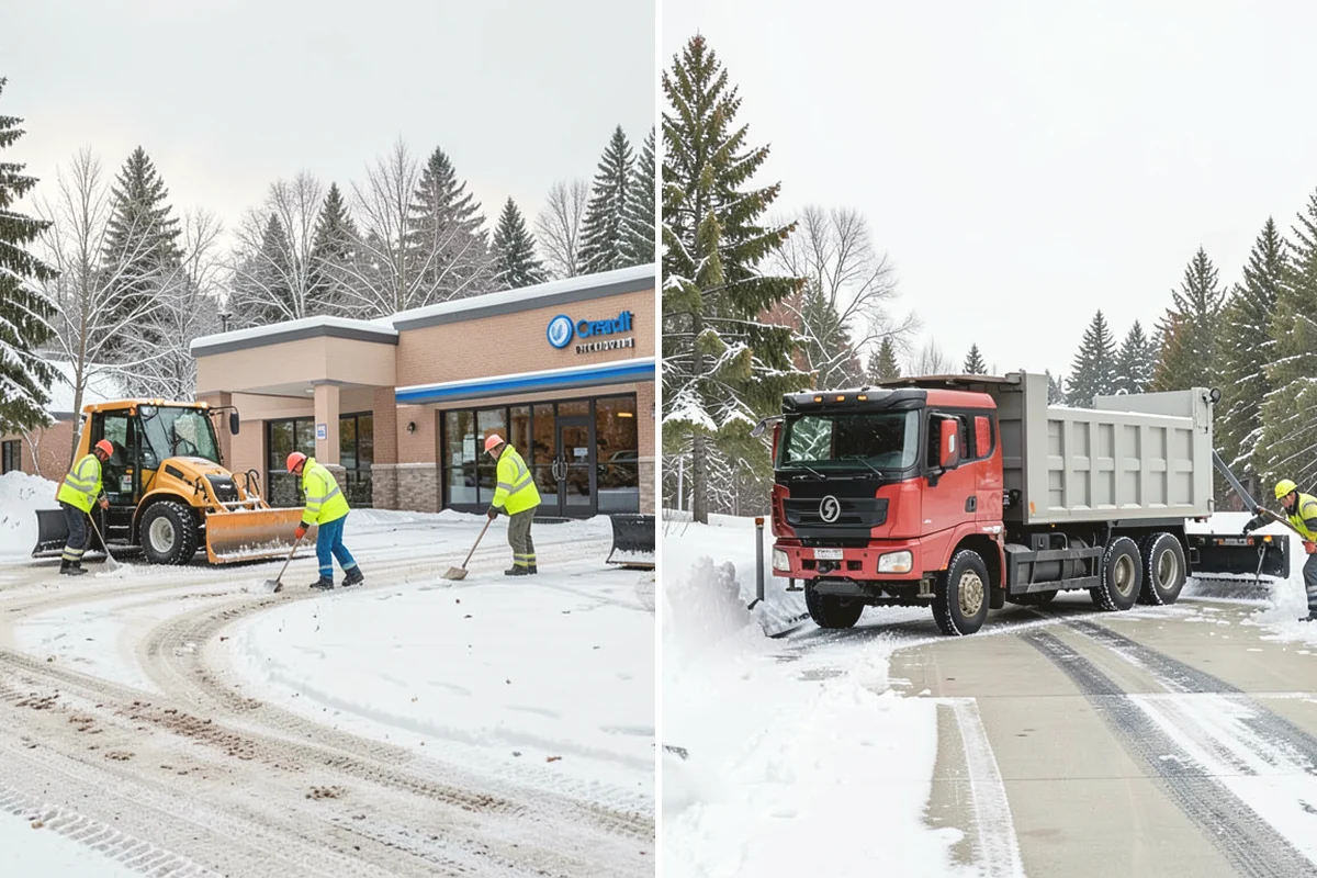 Condo Snow Removal in Ruston, Pierce County, WA - Review the association's common and shared areas