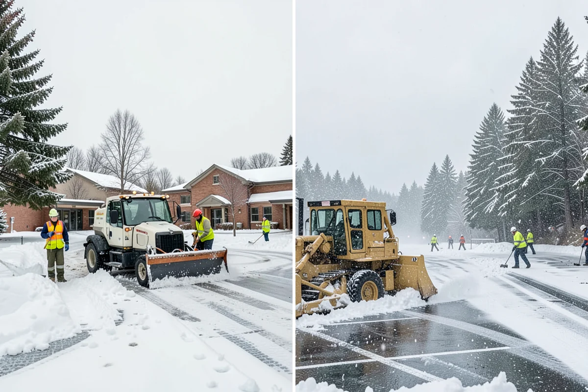 Condo Snow Removal in Sedro-Woolley, Skagit County, WA - Review the association's common and shared areas