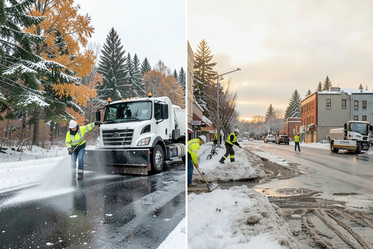 Condo Snow Removal in Snoqualmie, King County, WA - Review the association's common and shared areas