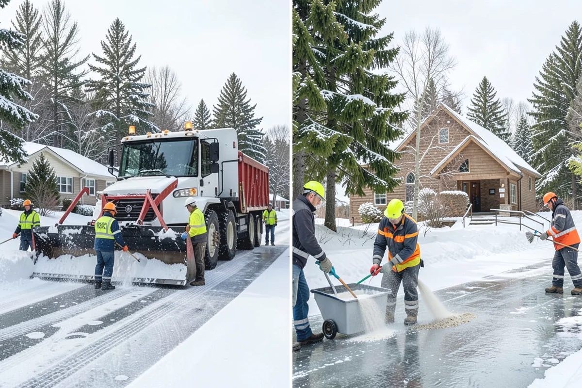 Condo Snow Removal in South Prairie, Pierce County, WA - Review the association's common and shared areas